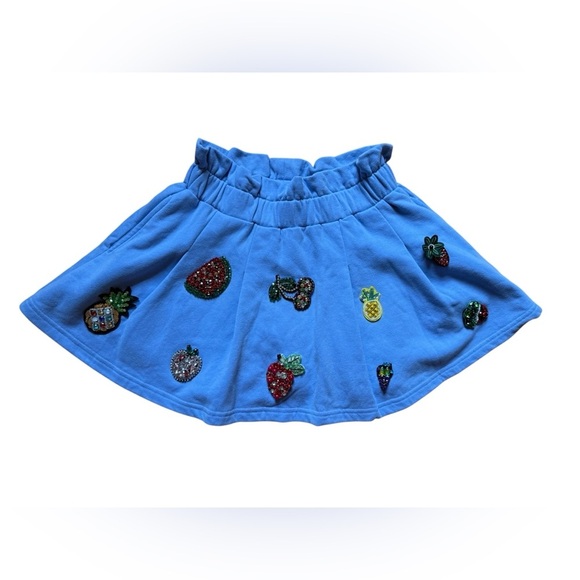 NWT Queen of Sparkle 3D Fruit Skort Size Small - Picture 3 of 12